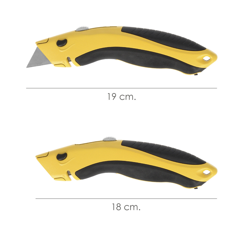 Cutter Con Hoja Retractil - Medida: 180 mm. 2